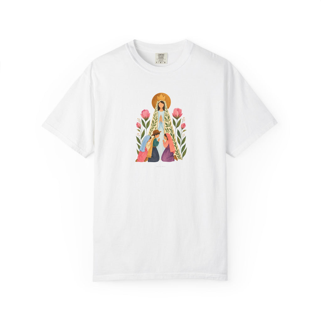 Our Lady of Fatima Apparition Comfort Colors T-shirt