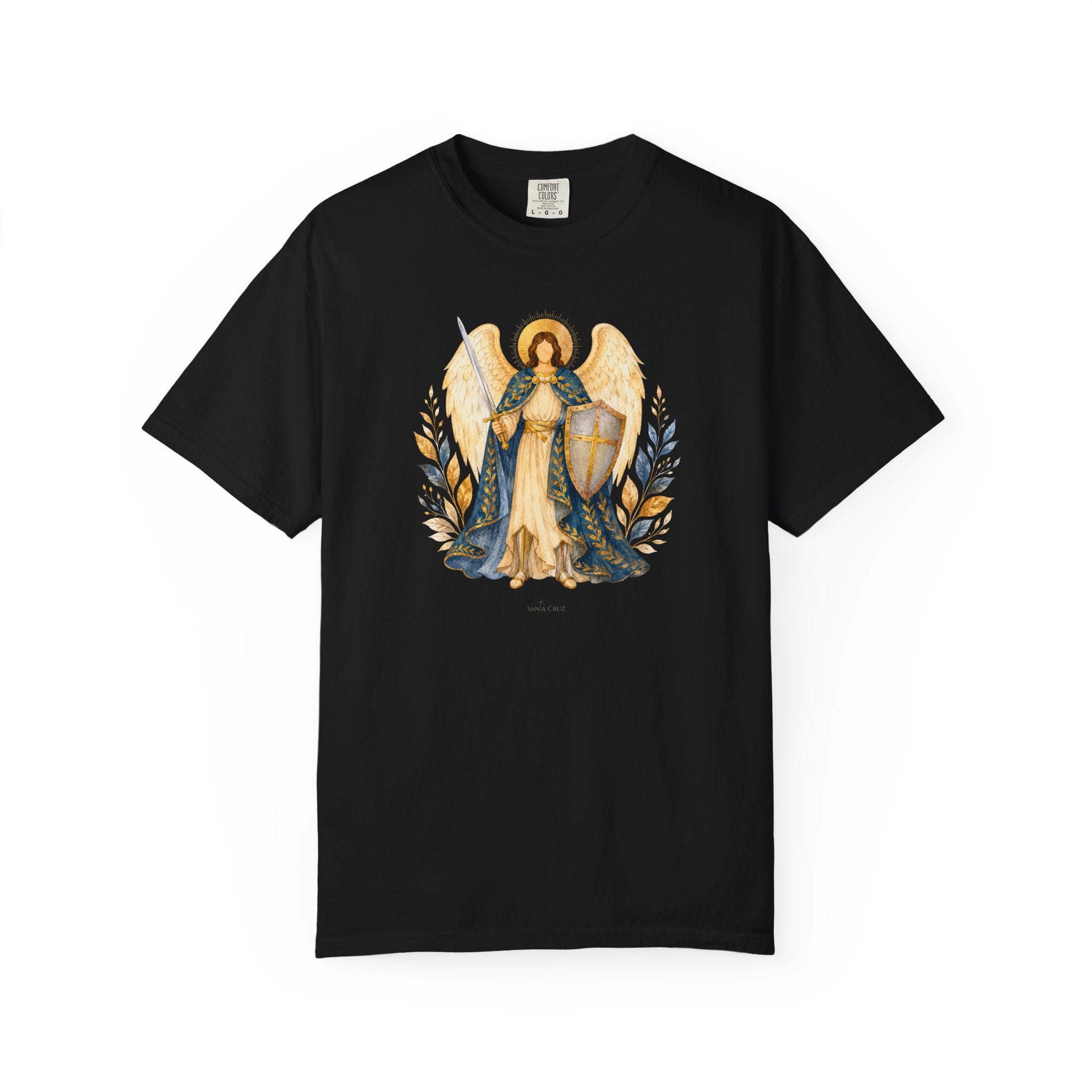 St. Michael the Archangel - Sword and Shield Comfort Colors T-shirt