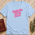 Catholic Girls Club Script T-shirt