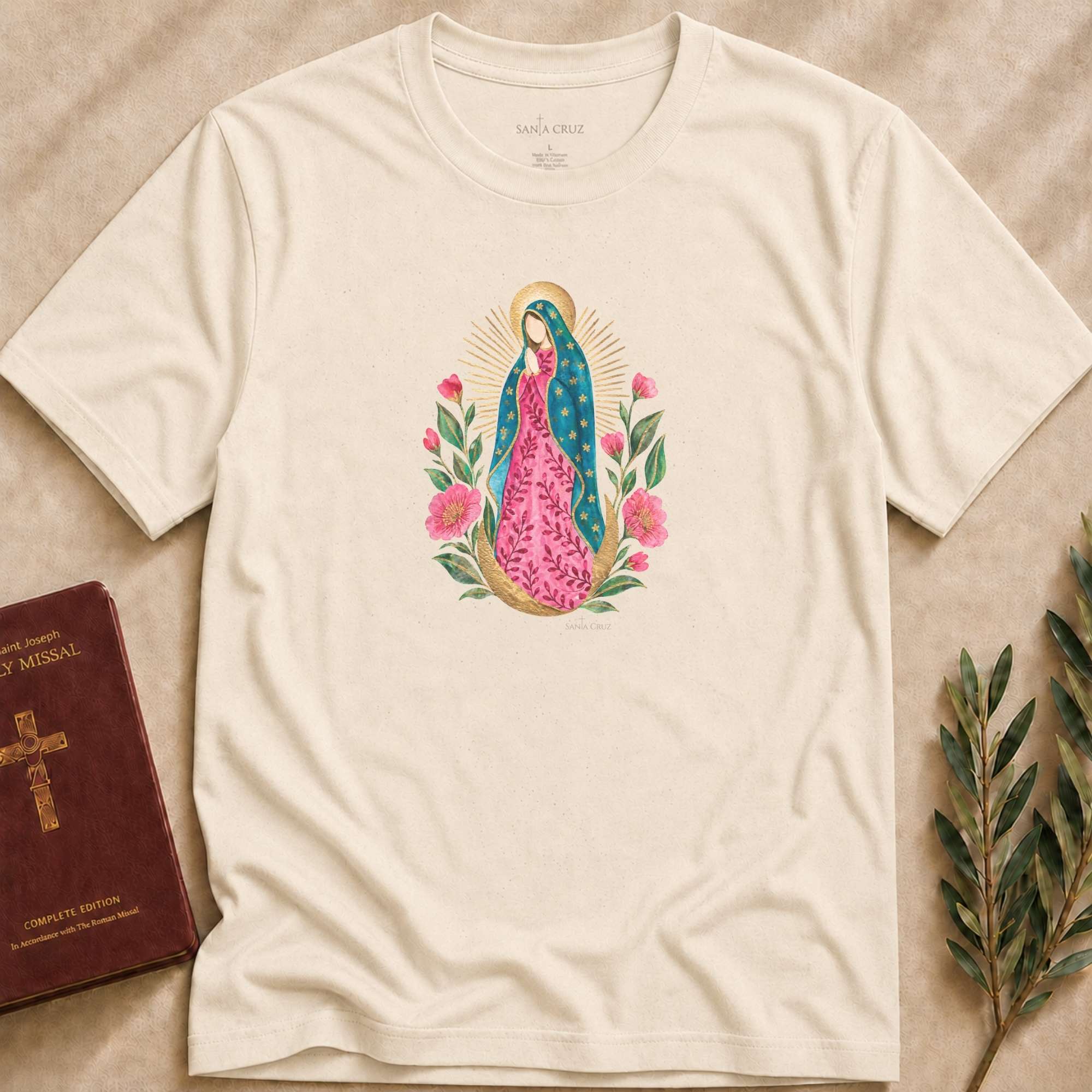 Our Lady of Guadalupe - Bloom of Radiance T-shirt