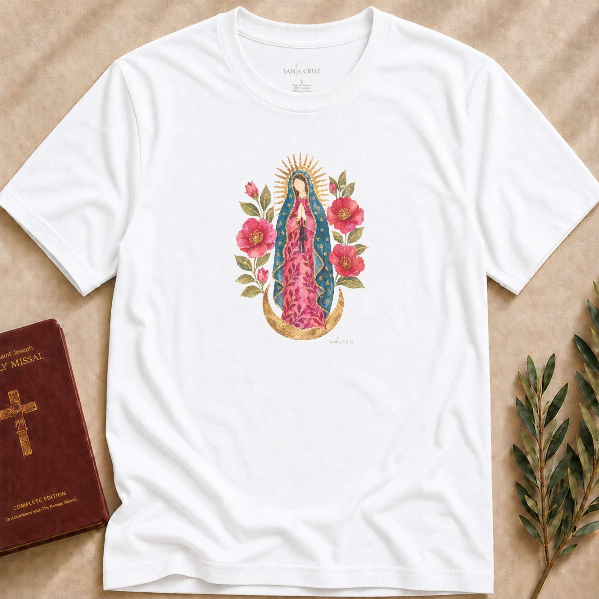 Our Lady of Guadalupe - Roses of Glory T-shirt
