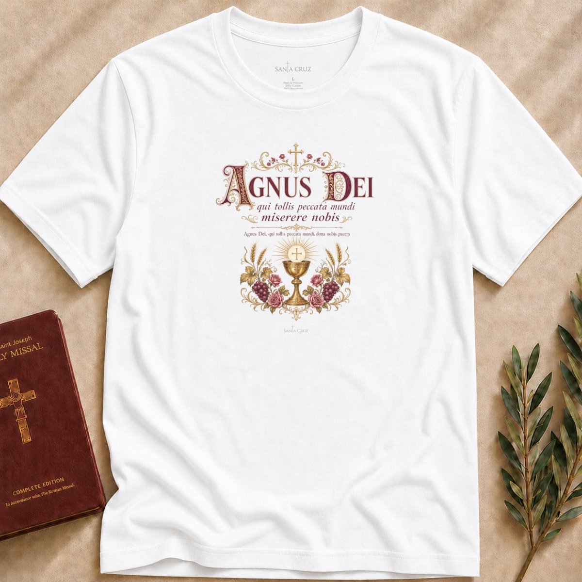 Agnus Dei Lamb of God T-shirt - 32314946755485208779