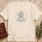 Auspice Maria - Three Sacred Hearts T-shirt - 78032516777554930943