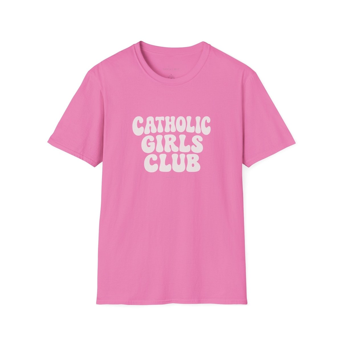 Catholic Girls Club Groovy T-shirt - 29935834409870796194