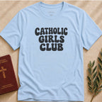 Catholic Girls Club Groovy T-shirt - 29259552460372808545