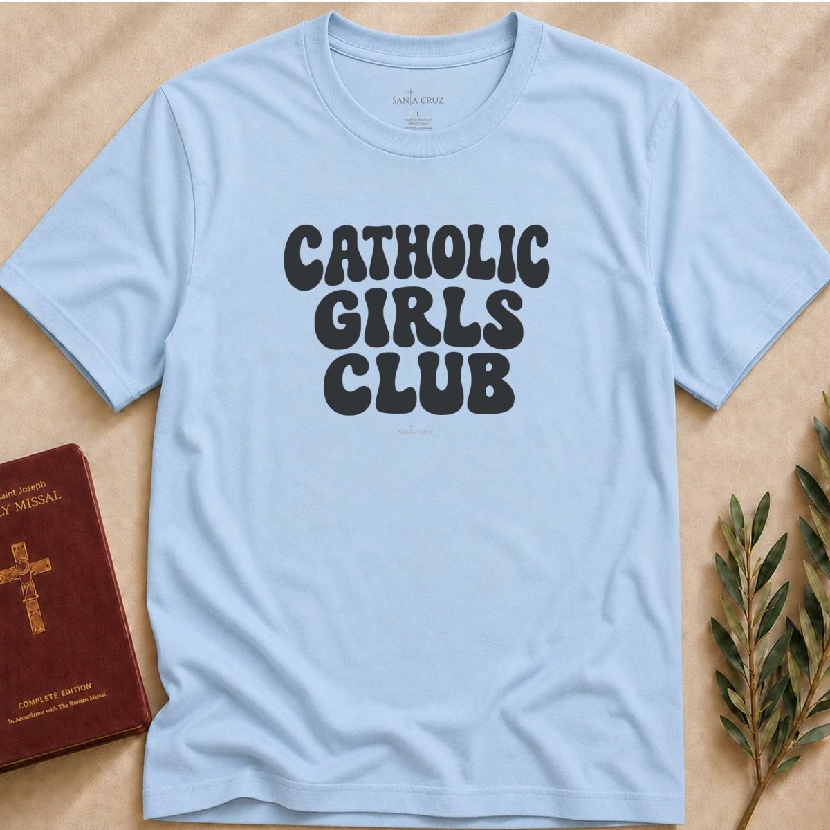Catholic Girls Club Groovy T-shirt - 29259552460372808545