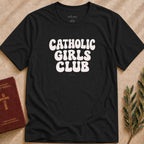 Catholic Girls Club Groovy T-shirt - 20483461438734864223