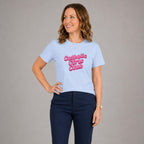 Catholic Girls Club Script T-shirt - 14703744120521828785