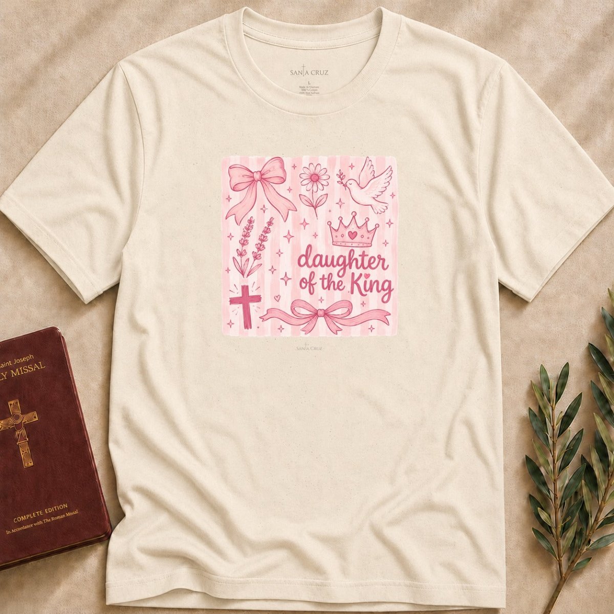 Daughter of the King Coquette T-shirt - 19745657012426850944