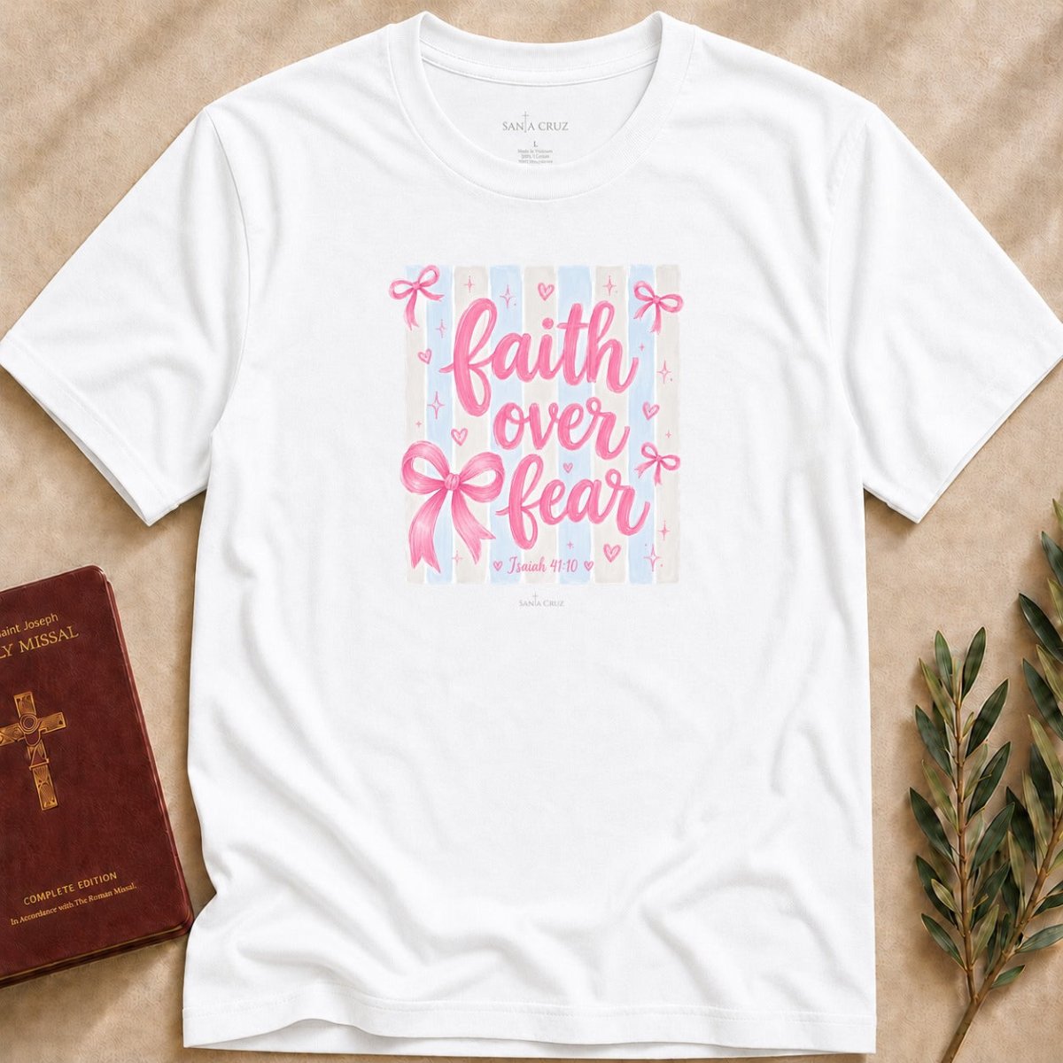 Faith Over Fear T-shirt - 26281465974096658043