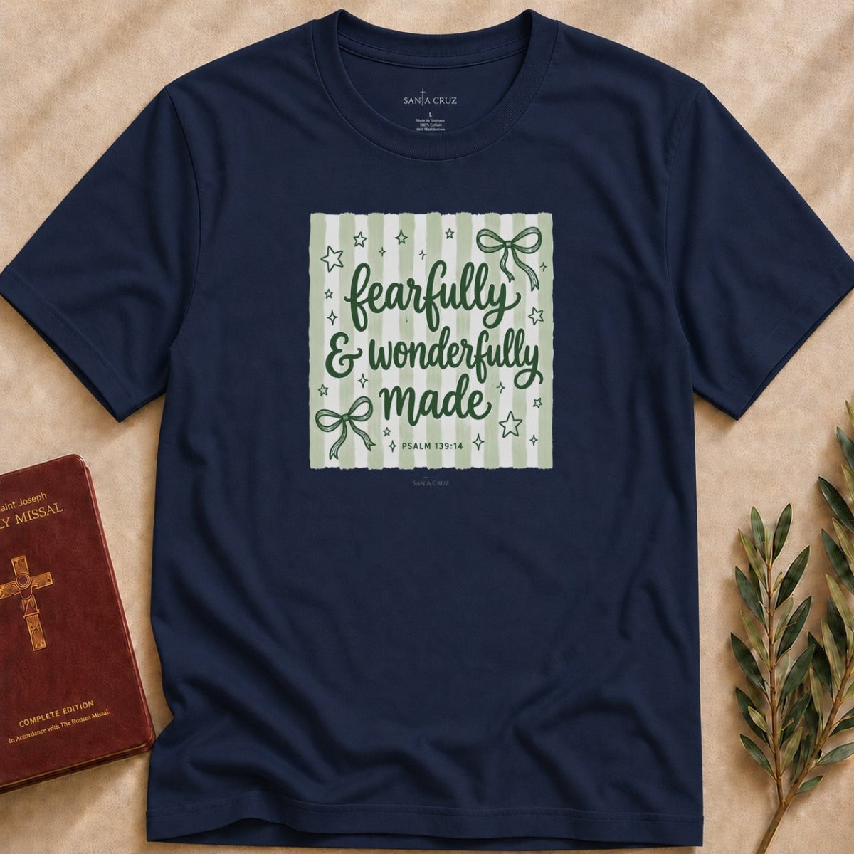 Fearfully & Wonderfully Made T-shirt - 61562746220465570818