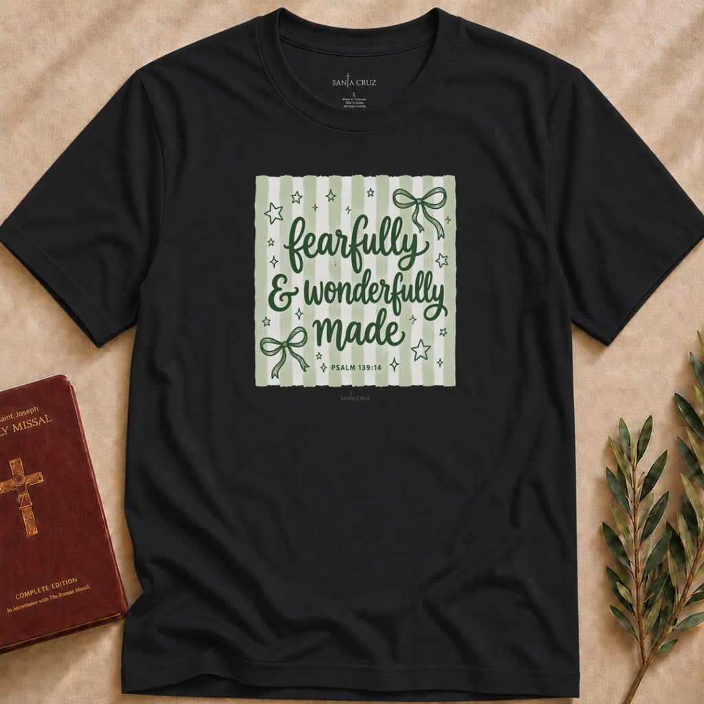 Fearfully & Wonderfully Made T-shirt - 14733590390357750413