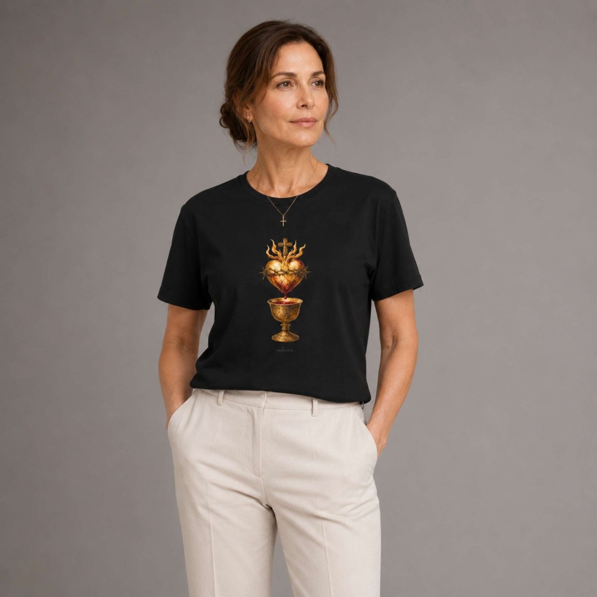 From His Heart T-shirt - 10835891396148899255