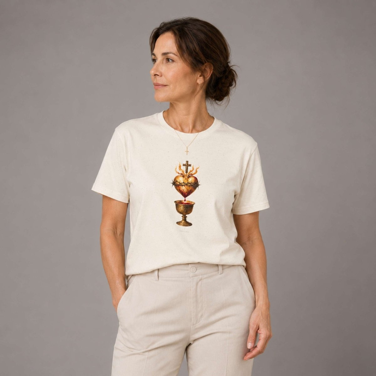 From His Heart T-shirt - 20060043676275588831