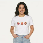 Holy Family Hearts T-Shirt - 87725287757528587356
