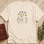 Immaculate Heart of Mary - Doves of Peace T-shirt - 68320015273756730351