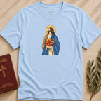Jesus Christ - Flowers of Grace T-shirt - 14313697092482091100