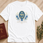 Miraculous Medal Conceived Without Sin T-shirt - 19937117592225006914