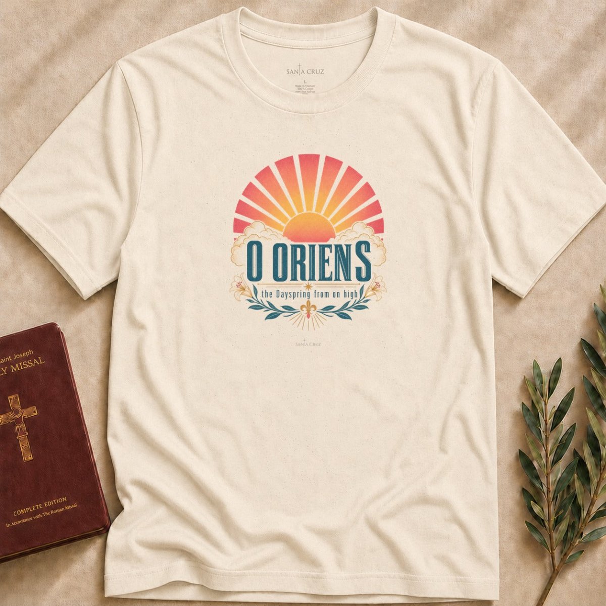 O Oriens Saintwave Retro T-shirt - 16990132937961457857