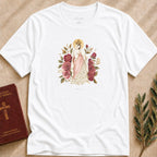 Our Lady of Caravaggio - Roses of Devotion T-shirt - 30873916411164021804