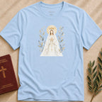 Our Lady of Fátima - Hands in Prayer T-shirt - 13208172470653897878