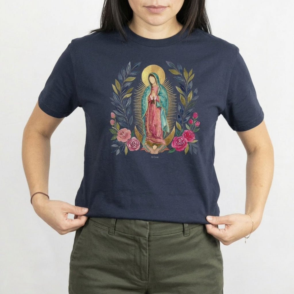 Our Lady of Guadalupe - Radiant Grace T-Shirt - 37310203831927727937