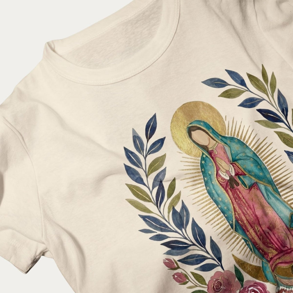 Our Lady of Guadalupe - Radiant Grace T-Shirt - 14086125837327665710