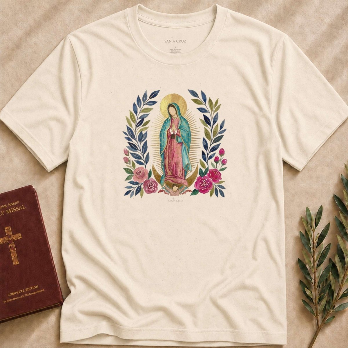 Our Lady of Guadalupe - Radiant Grace T-Shirt - 14086125837327665710
