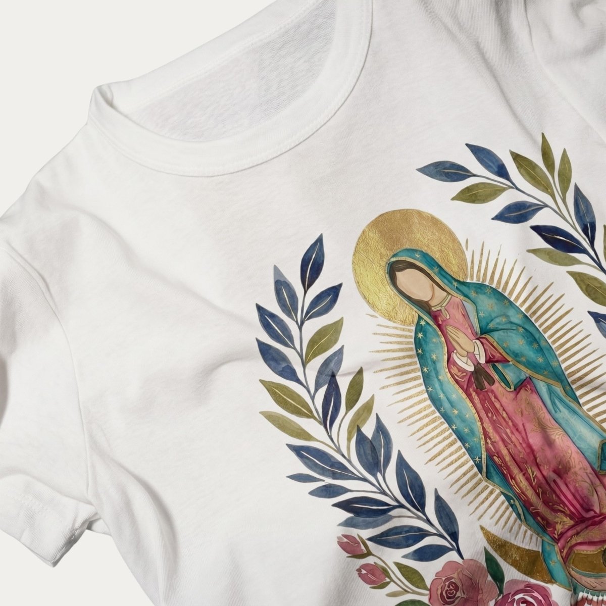 Our Lady of Guadalupe - Radiant Grace T-Shirt - 18550135164577321663