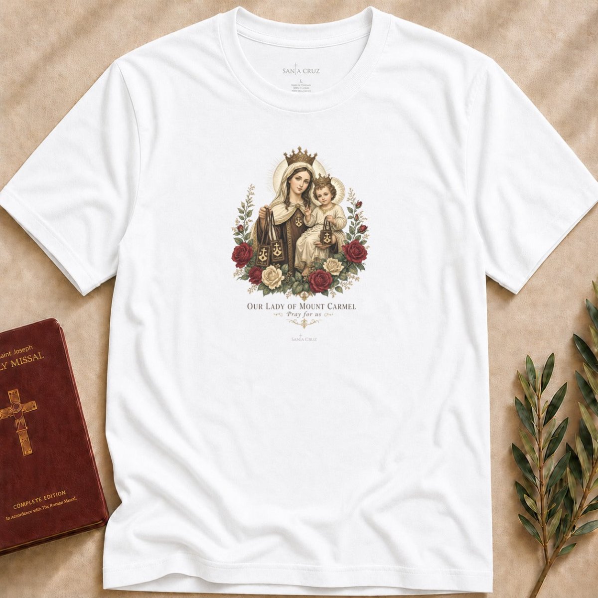 Our Lady of Mount Carmel T-shirt - 71215147499568472174