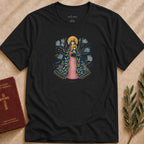 Our Lady of Nazareth - Golden Mantle T-shirt - 20595999499336995607