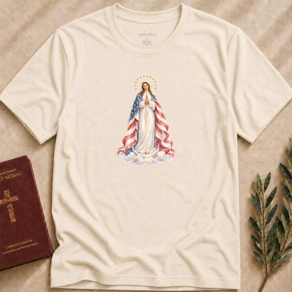 Our Lady of the Immaculate Conception - Mantle of America - 15833291261843766836