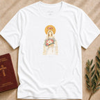 Our Lady of the Roses - Bouquet of Grace T-shirt - 59601203837029947359