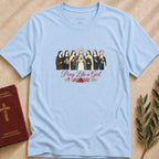 Pray Like a Girl Saints T-shirt - 16563525186398878326