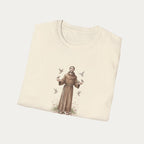Saint Francis of Assisi - Sacred Simplicity T-Shirt - 28889814225222025782