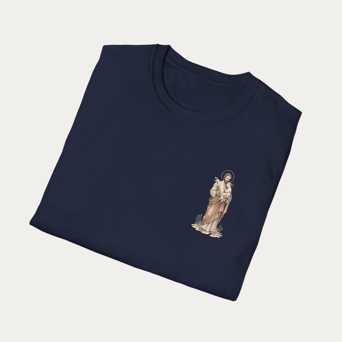 Saint Joseph - Faithful Father T-Shirt - 83391518653232701114