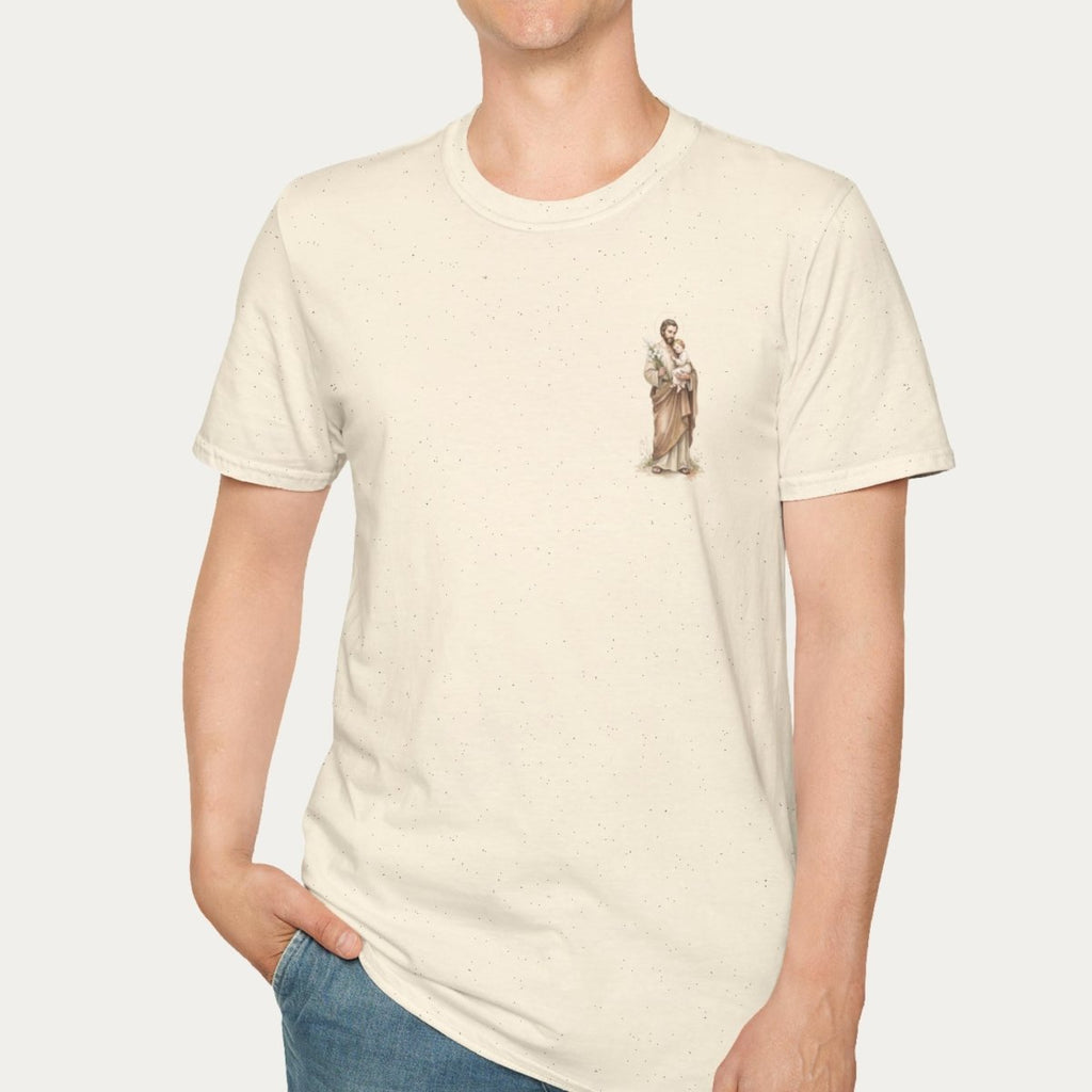 Saint Joseph - Faithful Father T-Shirt - 13487936424789685444