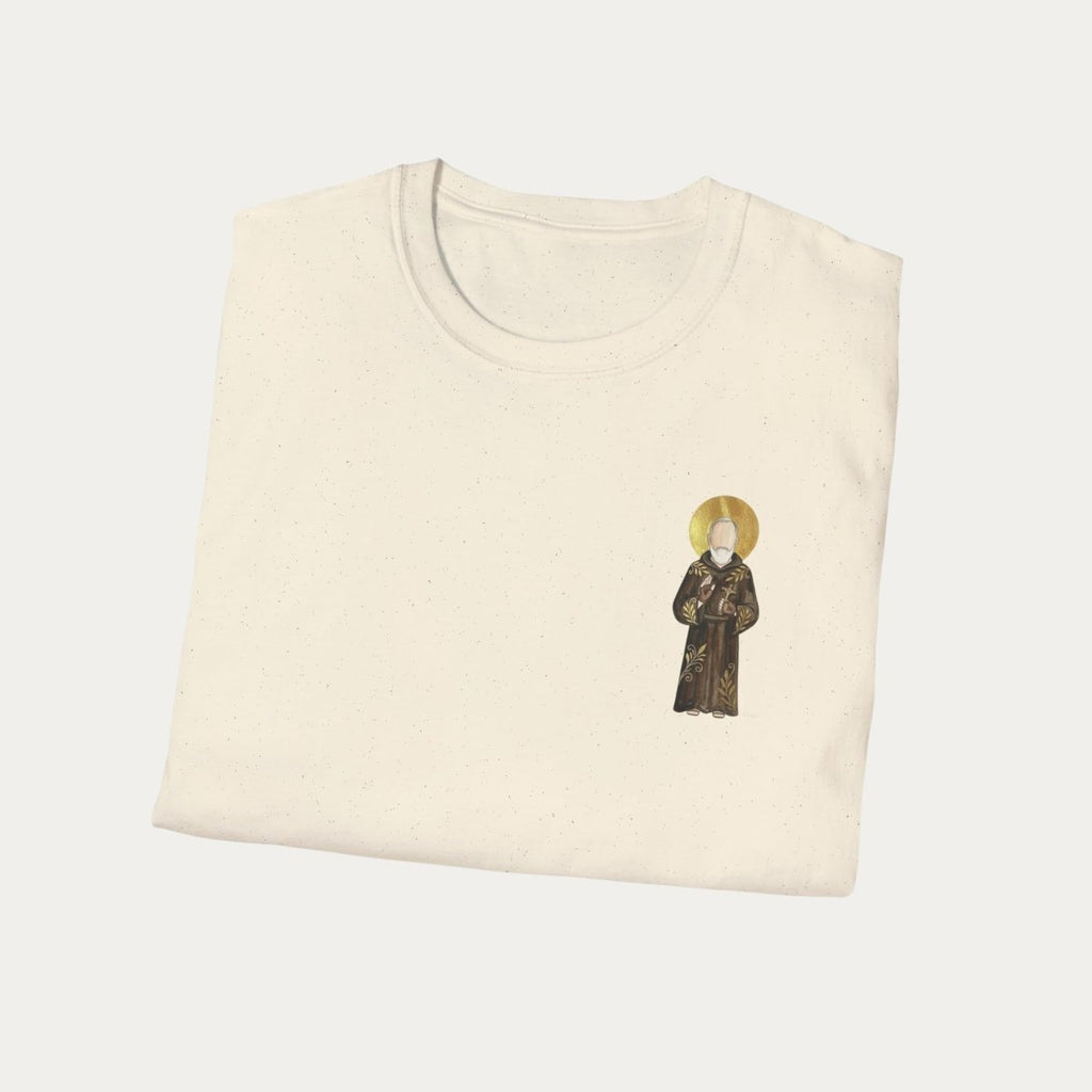 Saint Padre Pio - Marked by Grace T-Shirt - 19233834238701163918