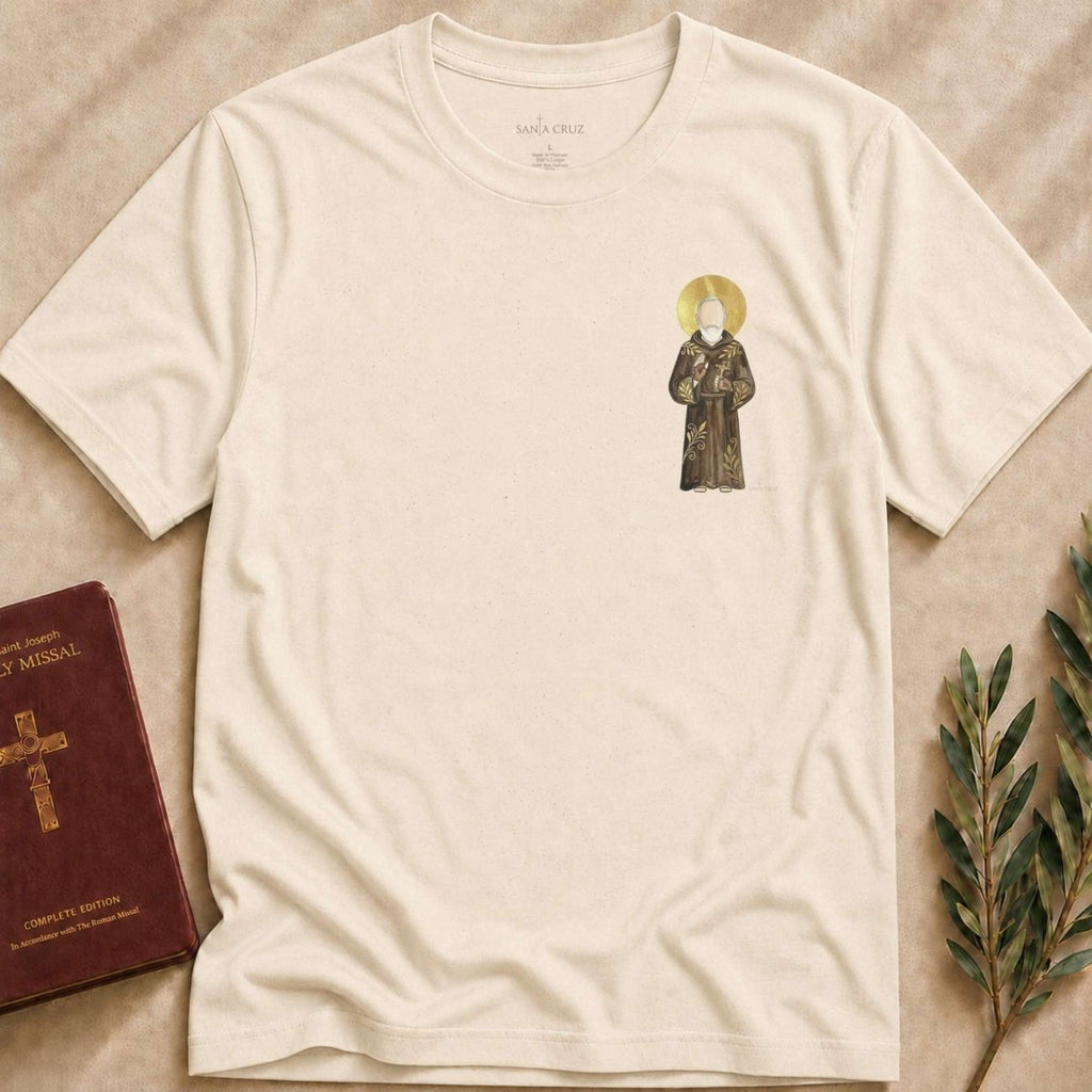 Saint Padre Pio - Marked by Grace T-Shirt - 19233834238701163918