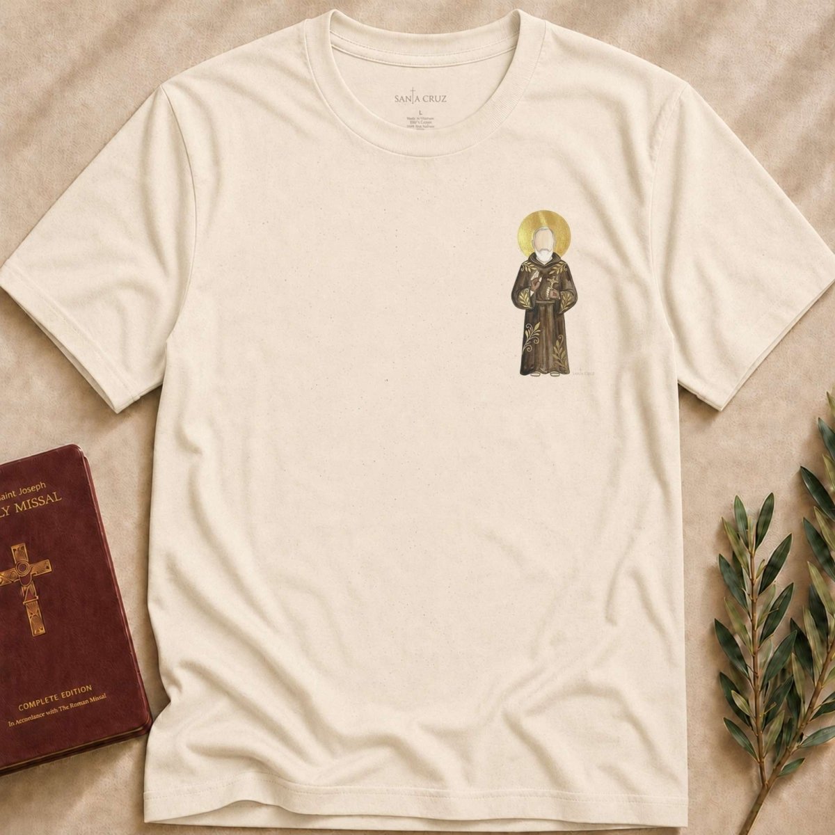 Saint Padre Pio - Marked by Grace T-Shirt - 19233834238701163918