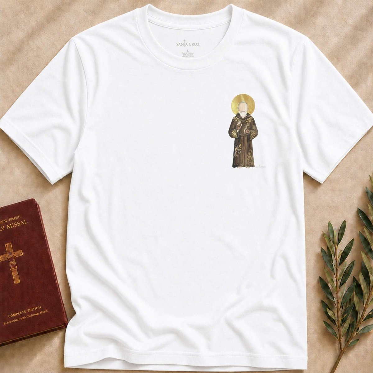 Saint Padre Pio - Marked by Grace T-Shirt - 25497180013506701110