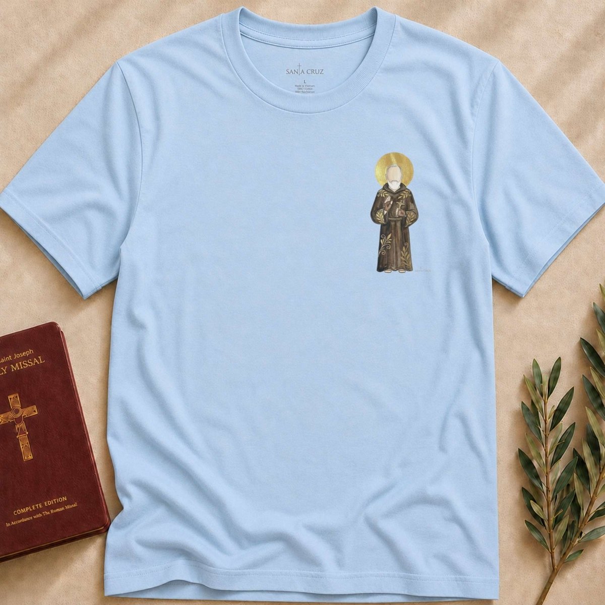Saint Padre Pio - Marked by Grace T-Shirt - 22050115806527030317