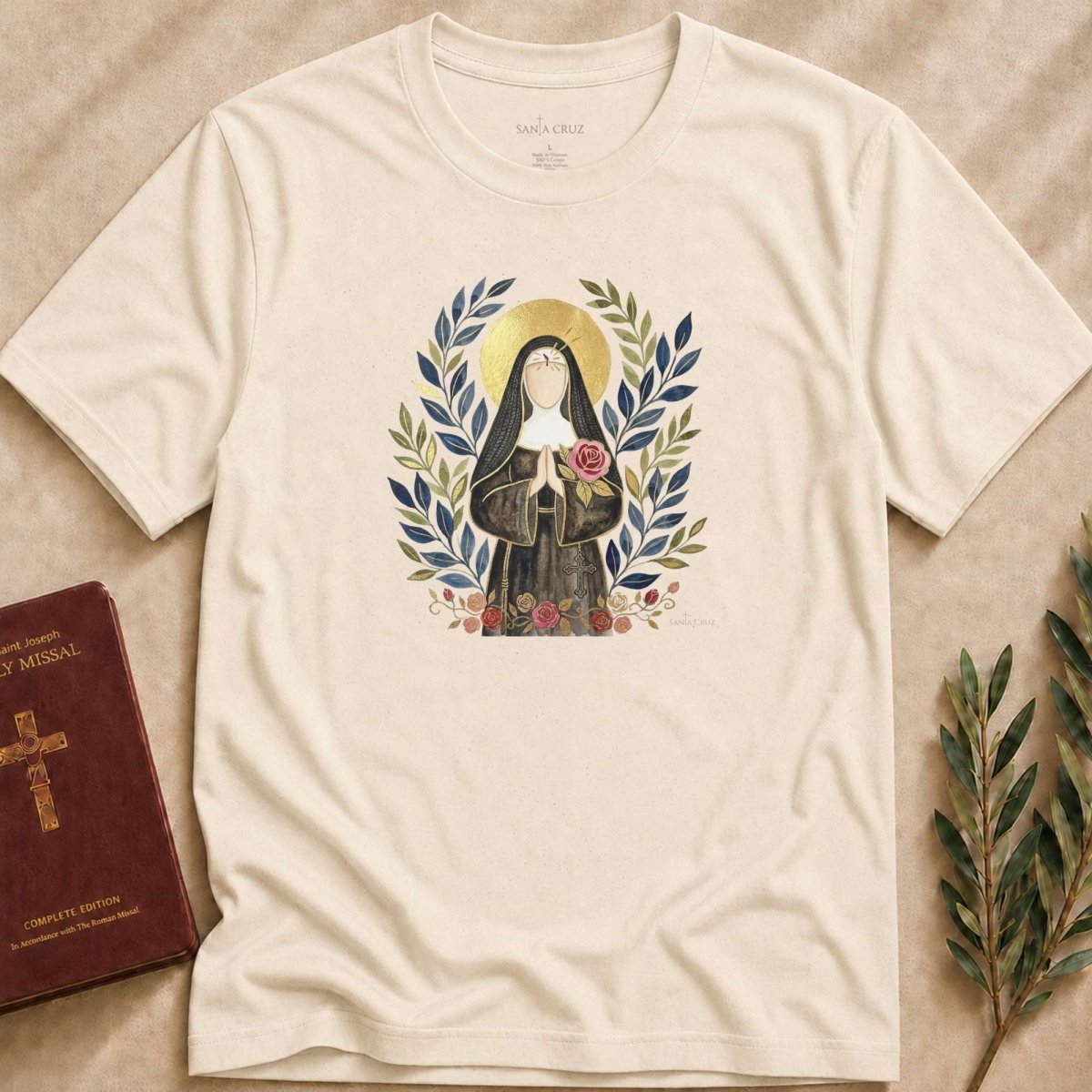 Saint Rita of Cascia - Hope in the Impossible T-Shirt - 15501064165262066149