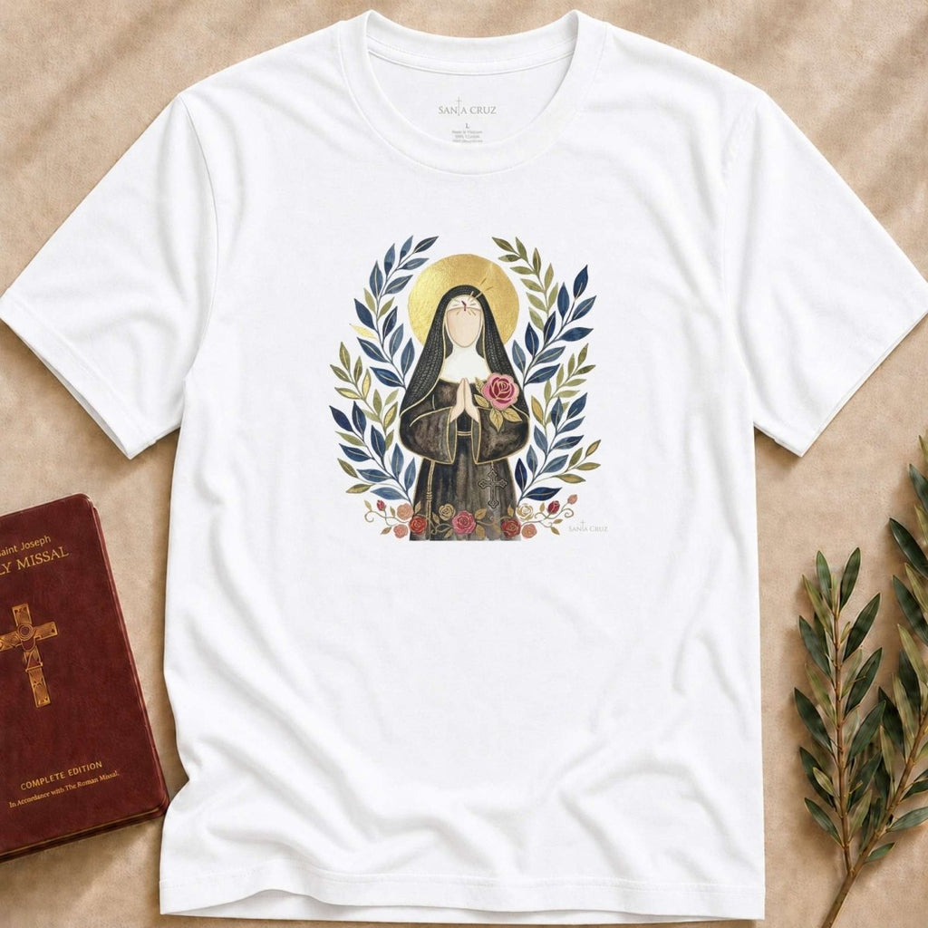 Saint Rita of Cascia - Hope in the Impossible T-Shirt - 14849208264872996365