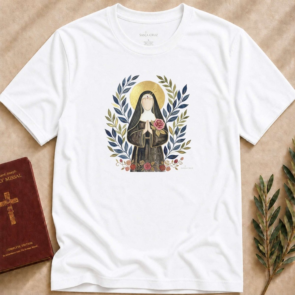 Saint Rita of Cascia - Hope in the Impossible T-Shirt - 14849208264872996365