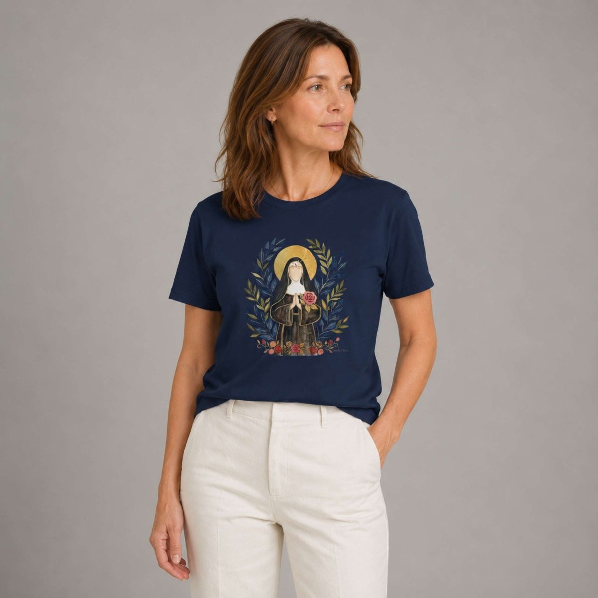 Saint Rita of Cascia - Hope in the Impossible T-Shirt - 25941918392715579078