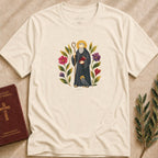 St. Benedict - The Raven and the Cross T-shirt - 44032531068691258843