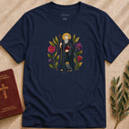 St. Benedict - The Raven and the Cross T-shirt - 21380404842290927363