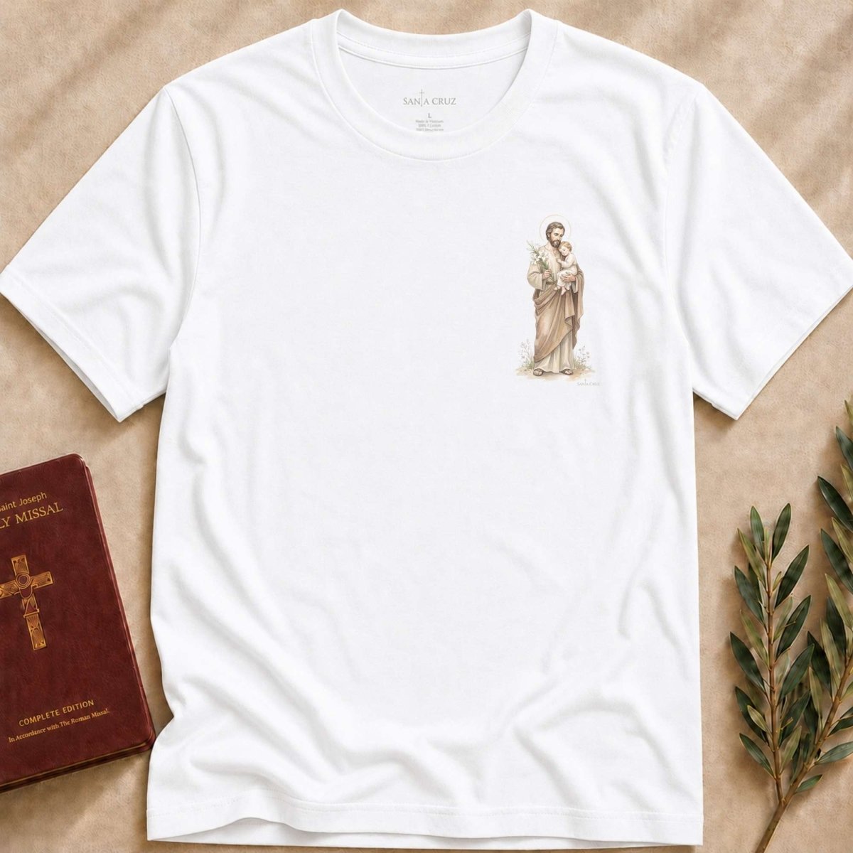 St. Joseph - Faithful Father T-Shirt - 14696197050765769017
