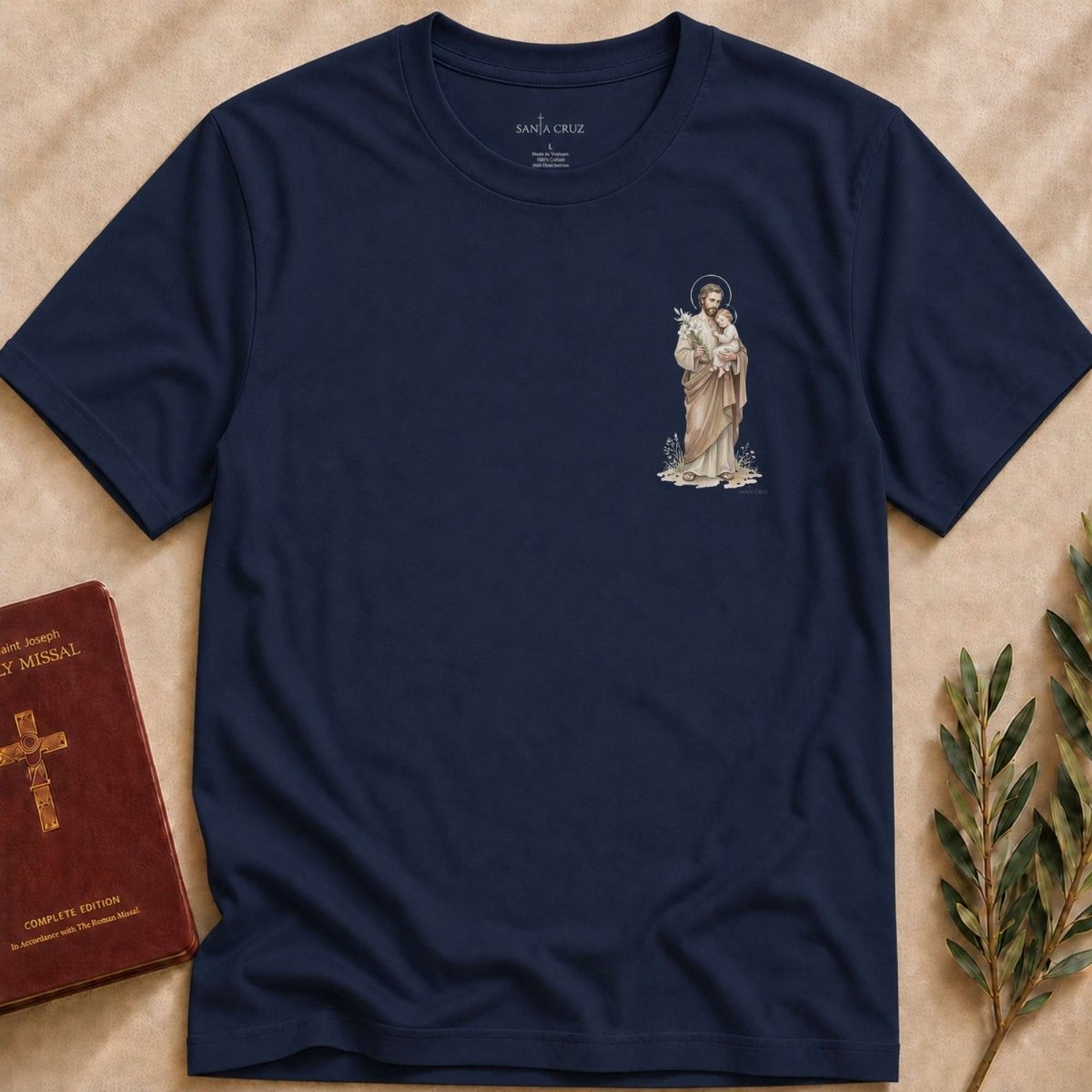 St. Joseph - Faithful Father T-Shirt - 83391518653232701114